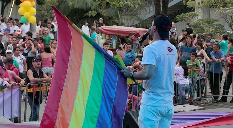 egoCity en la marcha del orgullo LGBT Medellín 2015