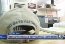 Venden gorras que dicen: “No se permiten gays”