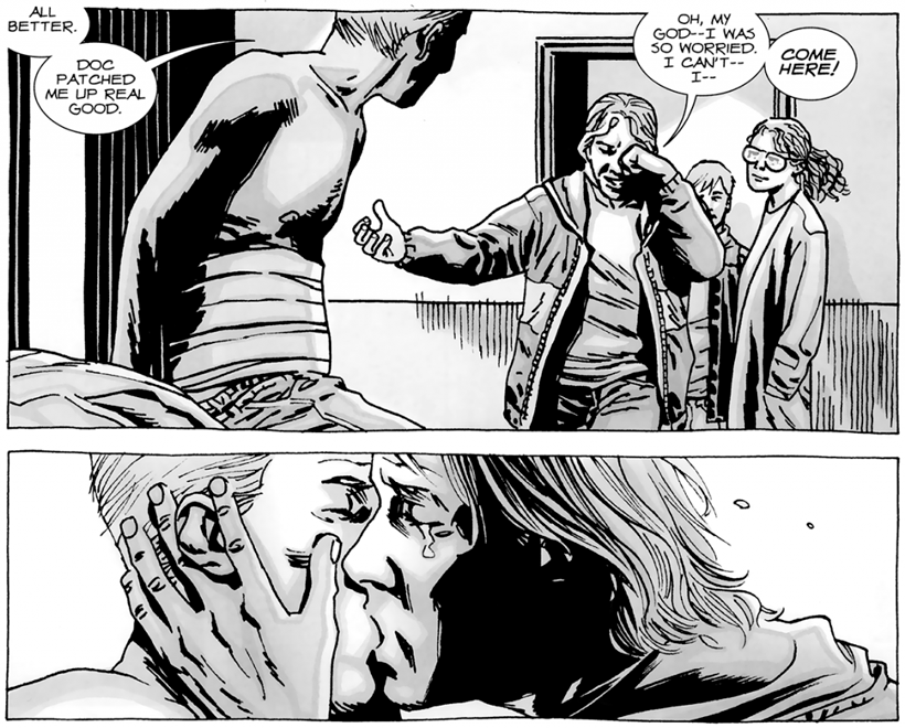 Aaron y Eric, The Walking Dead