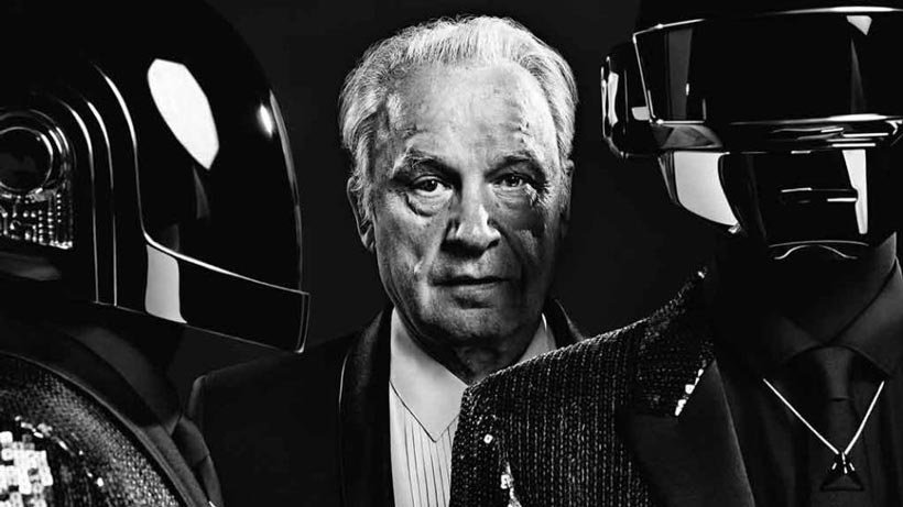 Giorgio Moroder con Daft Punk