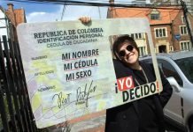 Corrección del componente de sexo en Colombia