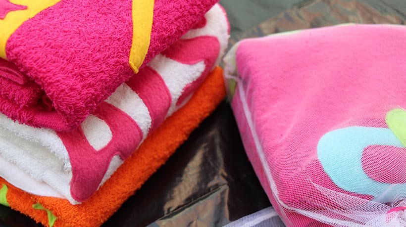 Edwin L&oacute;pez. Toallas Jirafitas