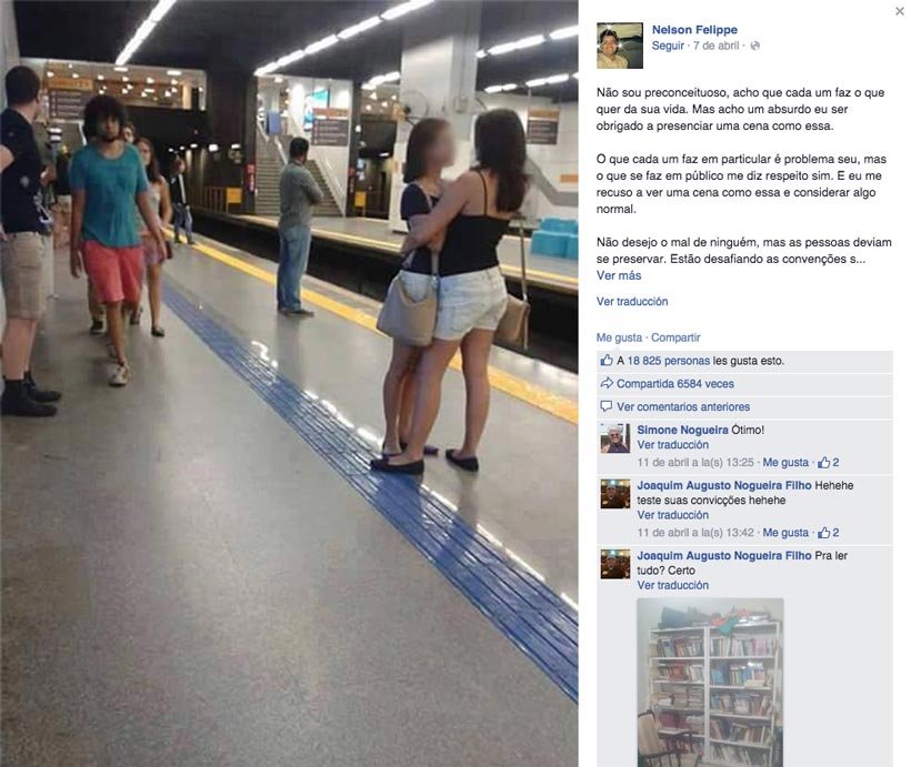 Nelson Felippe viral lesbian