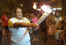 Trans lleva la Antorcha Olímpica rumbo a Rio 2016