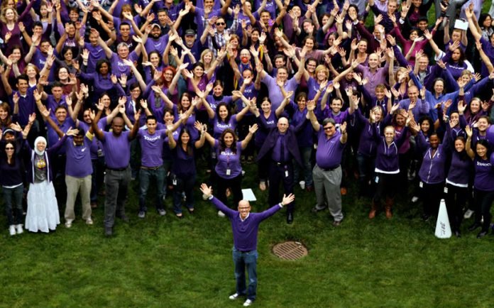 Todos de morado para el #spiritday