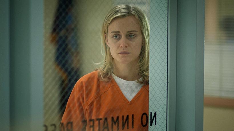 Piper Chapman (Taylor Schilling) intenta sobrevivir en la cárcel de mujeres. / Foto: altapeli.com
