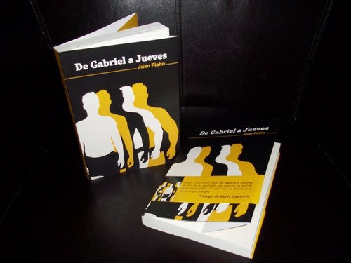 Portada "De Gabriel a Jueves" de Juan Flahn. 