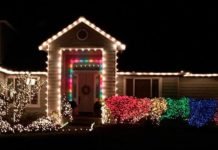 Luces de navidad contra la homofobia