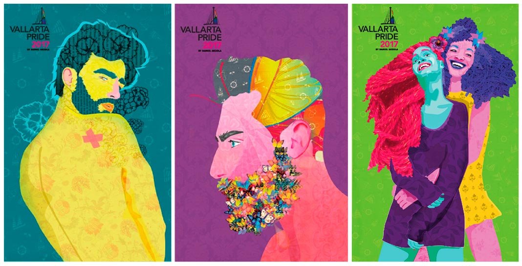 Obras de Daniel Arzola Pride Puerto Vallarta