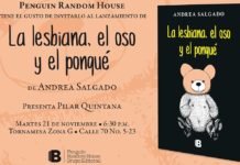 “La lesbiana, el oso y el ponqué” de Andrea Salgado.