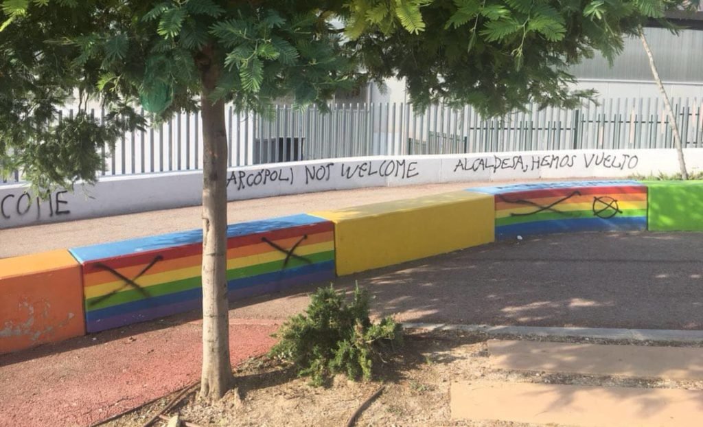 Orgullo en Madrid, Atentados de homofobia en la celebración del Orgullo en Madrid 2018, El Poblado en Historias