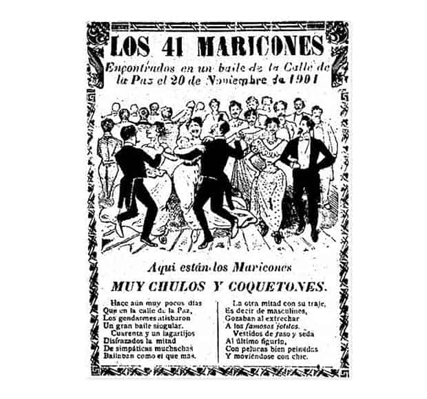 Poncho Herrera, Poncho Herrera protagoniza &ldquo;El baile de los 41&rdquo;, la mayor redada antigay en M&eacute;xico, El Poblado en Historias