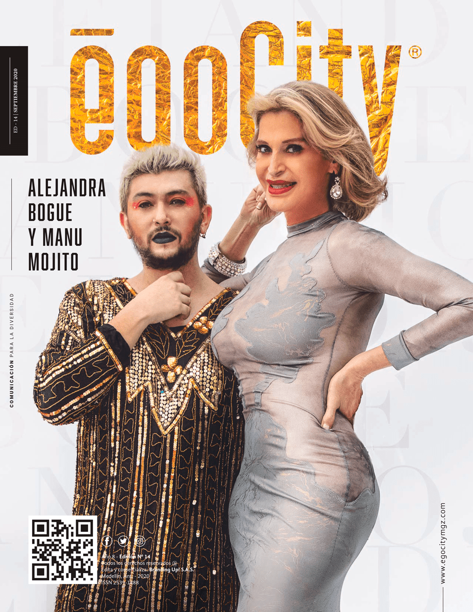 Alejandra Bogue y Manu Mojito