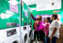 Centro de lavado comunitario en Comuna 3: lavar la ropa también es un acto de cuidado Centro de Lavado Comunitario Manrique