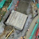 quebrada La Presidenta Medell&iacute;n, Avenida El Poblado: as&iacute; avanzan las obras tras el colapso por la quebrada La Presidenta, El Poblado en Historias